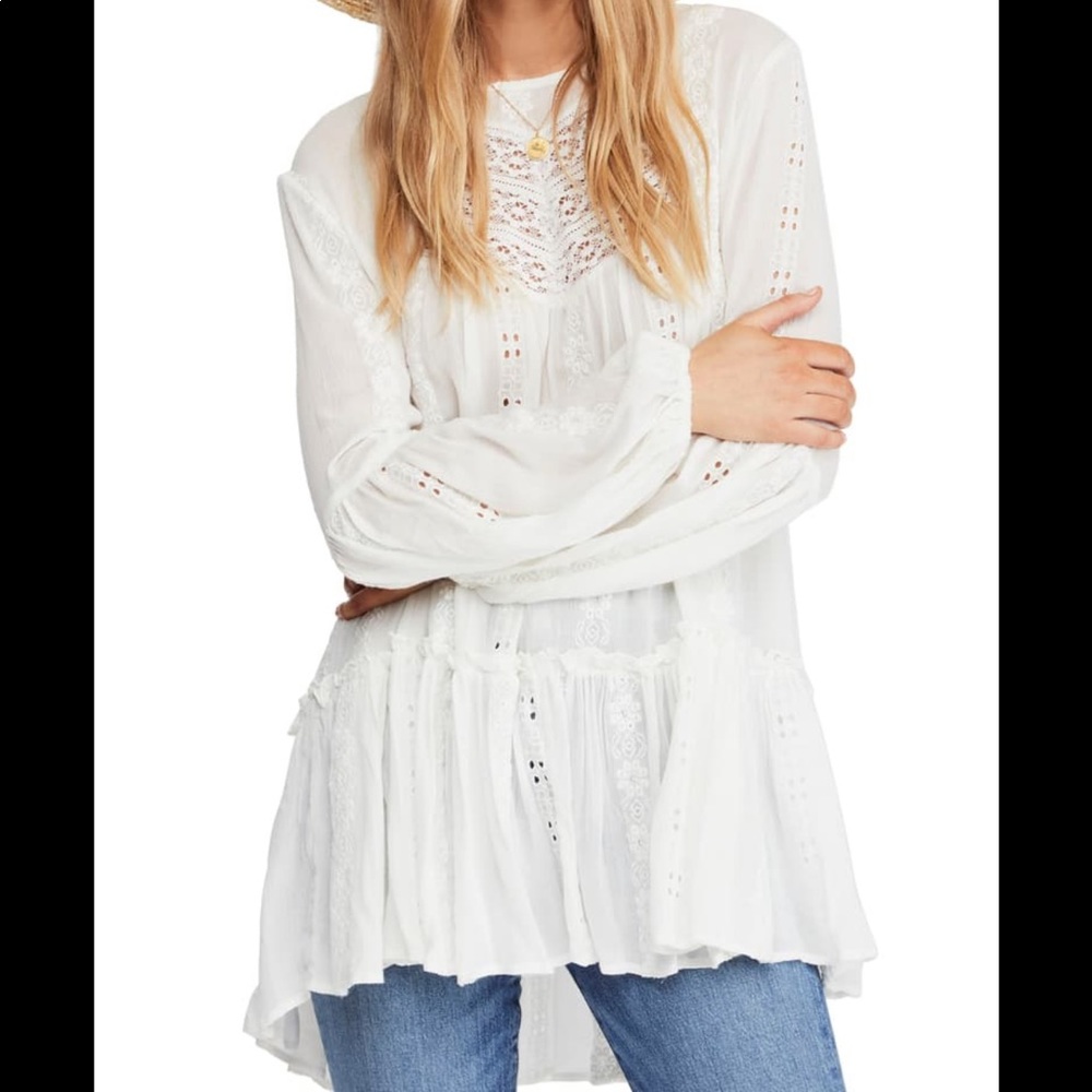 NWOT Free People KISS KISS tunic